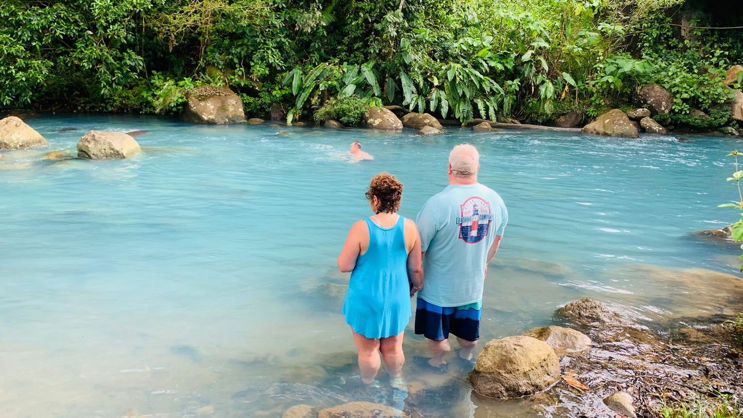 Waterfalls, Sloth and River Celeste